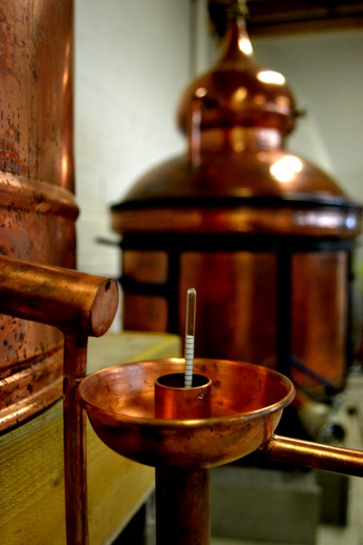 distillerie traditionnelle 'à repasse' granville